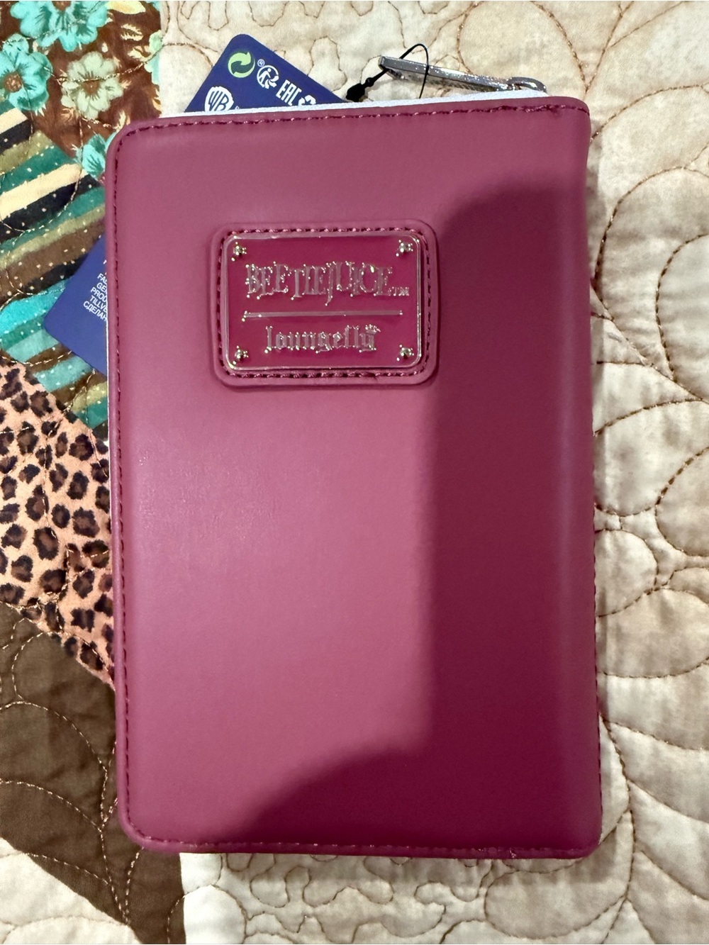 Loungefly handbook for the recently deceased wallet beetlejuice first edition - Picture 5 of 8